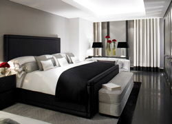 Bedroom at Jumeirah's Grosvenor House Apartments